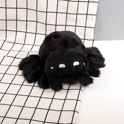 Schattige Lucas Spider Pluche Speelgoed Halloween Metgezel Gevulde Anima Voor Kinderen Perfect Cadeau Voor Spinnenliefhebbers Zacht En Knuffelbaar