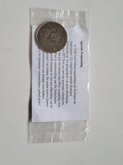 PTT Postpenning Juliana 90 jaar - Speciale uitgifte in originele verpakking - 1999