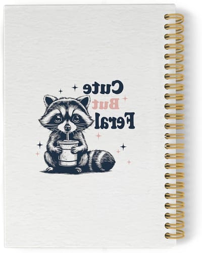 Wasbeer Notitieboek - Schattig Schrijfblok - Dagelijkse Notities Maken - Stevige Hardcover - 14 x 21 cm - Niet gespecificeerd