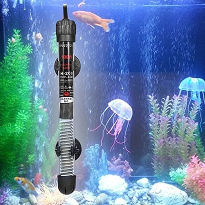 Aquariumverwarming 100W met Thermostaat en Zuignappen - Onderwater Verwarmingselement voor Aquarium