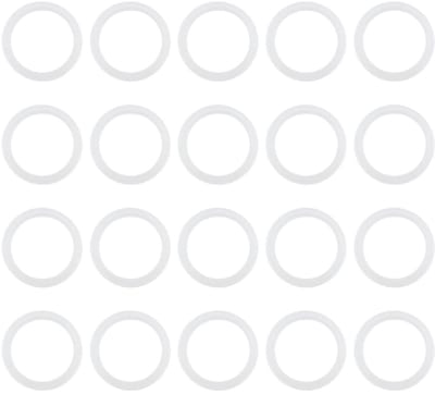 Allecto - Nylon Ringen - Deurklink Reparatie - 21 mm - Wit