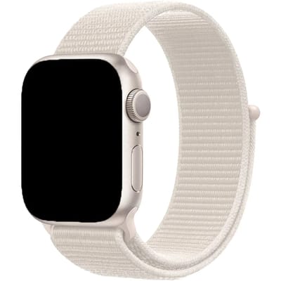 2+1 | Apple Watch Bandje Flyne - Geweven - Nylon - Sterrenlicht