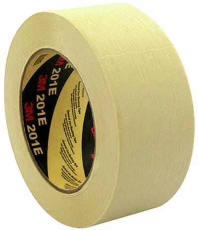 Universele crêpetape 18 mm x 50 m - Professionele tape voor schilderwerk, beige