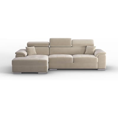 Hoekbank Confidential links velvet | NADUVI Collection