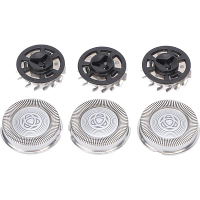 3 stuks vervangende scheermesjes van roestvrij staal voor scheerapparaten S3000 S3102 gray