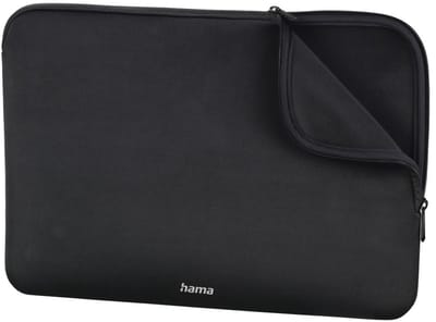 Hama Neoprene laptopsleeve - 13,3inch - Zachte voering - Zwart
