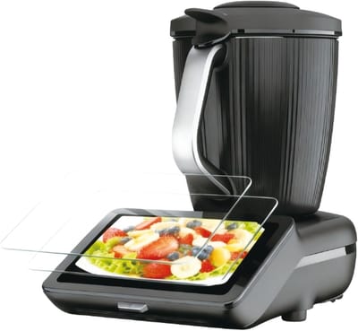 Hoogwaardige Screen Protector voor Thermomix TM7, Ultra Dun en Krasbestendig, 9H Hardheid met Installatiekit en HD Helderheid