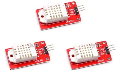 Milieusensor Module - Temperatuur Vochtigheid Sensor - Precisie Datacollectie - Hoge Nauwkeurigheid Metingen - 39x23mm - Zwart