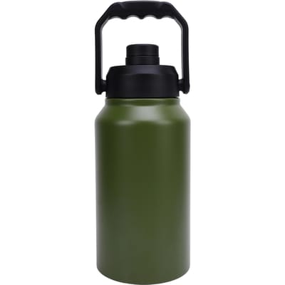 Bouteille d'eau isotherme 3L avec couvercle poignée large ouverture 316 Acier inoxydable Mug thermique de voyage pour sports salle de sport fitness Garde au froid 48H