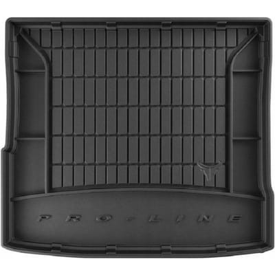FROGUM TM Kofferbakmat - Geschikt voor AUDI Q3 II Sportback (vanaf 2019) - Met subwoofer - TPE Rubber - Zwart
