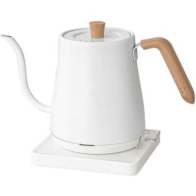 Elektrische Waterkoker Snel Opwarmen Nauwkeurige Temperatuurregeling Stijlvol Design Waterkoker voor Thuis white