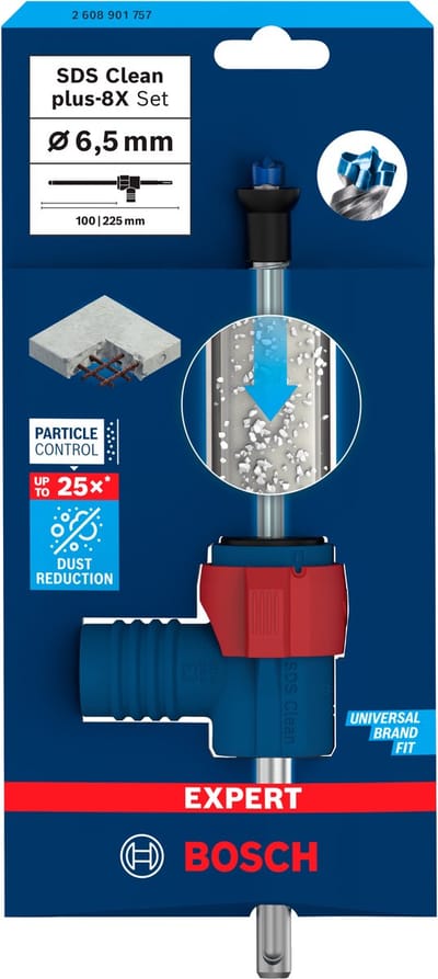 Bosch EXPERT SDS Clean plus-8X hamerboor set 6,5 x 100 x 225