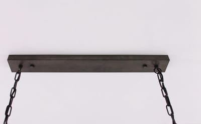 BRILLIANT lamp Century hanglamp 2-lichts zink antiek / bruin