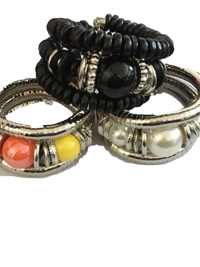Petra's Sieradenwereld - Slangarmband set van 3 mix kleur (15)