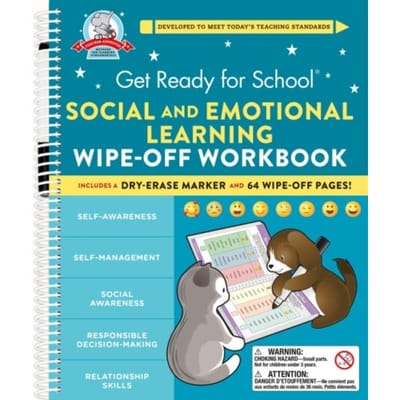 Get Ready For School: Social And Emotional Learning Wipe-Off Workbook - Get Ready For School - Heather Stella
