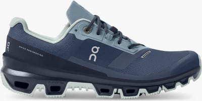 ON Cloudventure Waterproof Dames - Sportschoenen - Hardlopen - Trail - zwart/blauw