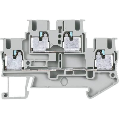 Siemens 8WH60200AF00 Klem 2-etages Steekaansluiting Grijs 50 stuk(s) Piece