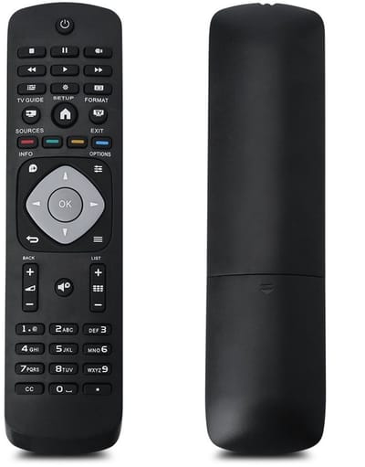 ONF3 - Universele afstandsbediening - Vervangende tv-afstandsbediening - Geen programmering nodig - Zwart - Geschikt voor LCD LED Smart TV - Geb...