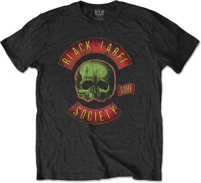 Black Label Society - Skull Logo Heren T-shirt - S - Zwart