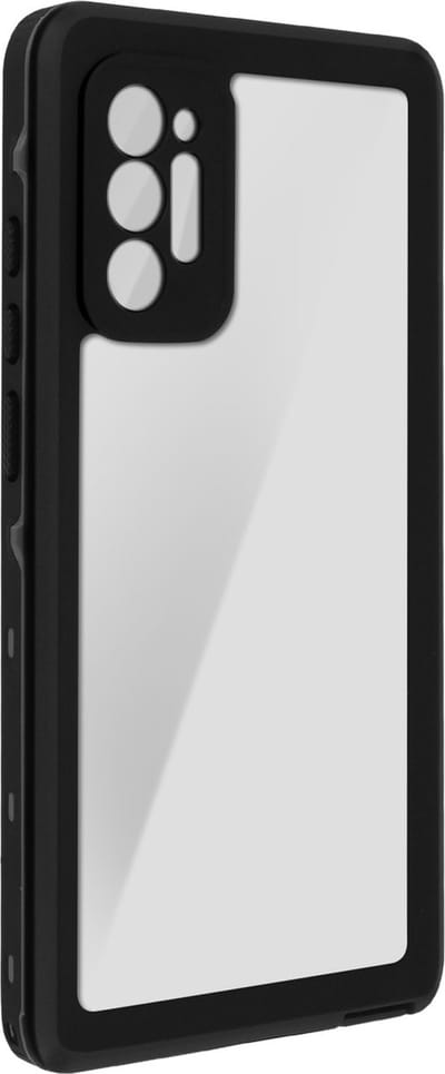 Redpepper, Hoesje Geschikt voor Samsung Galaxy Note 20 Ultra Schokbestendig Waterdicht met Schermbescherming, Zwart