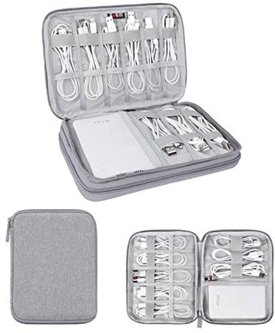 Draagbare Elektronica-organizer voor Kabels en Accessoires – Ideaal voor Mobiele Telefoons en Powerbanks