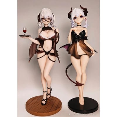 27CM Anime Cynthia Figuur Glanzende Serie Serveerster Oogverblindende Oog Versie Staand Model Speelgoed Cadeau Collectie Actiefiguur PVC With box gray