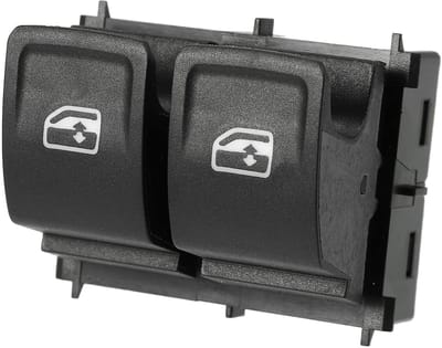 Dailygoods - Raambedieningsschakelaar - Volkswagen Golf - Gebruiksvriendelijk - Zwart - Vervangt oude schakelaar - Geschikt voor Volkswagen Golf M K 7...