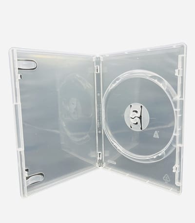 Allecto - DVD Case - Hoogwaardige Transparante DVD Dozen - Set van 50 - Ideaal voor opslag - DVD en Blu-ray - Geschikt voor films - Transparant
