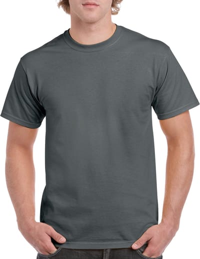 Gildan Heavy Cotton™Classic Fit Adult T-shirt GI5000 - Charcoal - XXL