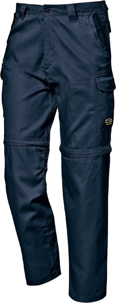 SIR SAFETY REPORTER Werkbroek HEREN Veiligheidsbroek Donkerblauw - Met Afritsbare Pijpen - Met Zijzakken - Met Achterzakken