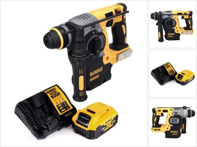 DeWalt DCH 273 P1 accu combihamer 18 V 2,1 J SDS Plus Brushless + 1x accu 5,0 Ah + oplader