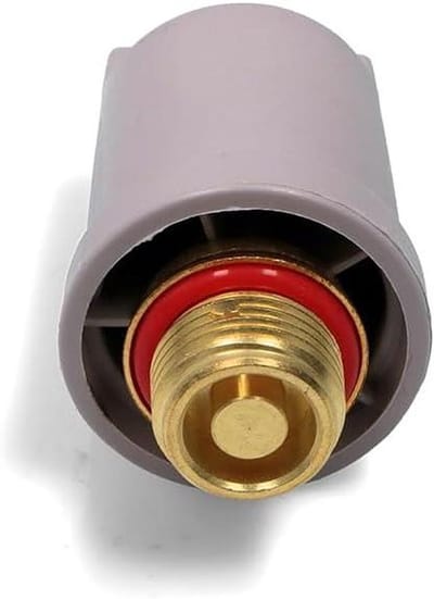 Veiligheidskap Stoomstation - Dop Afsluiting - Strijkijzer Onderhoud - Met Afdichting Ventiel - OEM 5512810411 - Roestvrij Staal