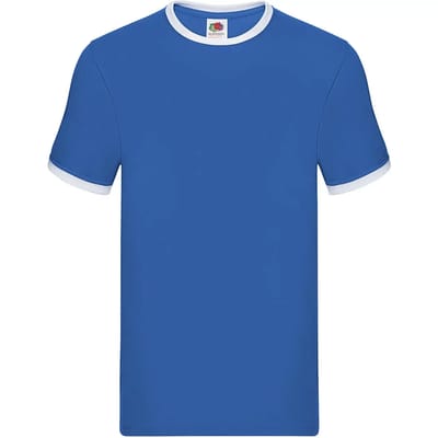 T-shirt Fruit of the Loom Ringer