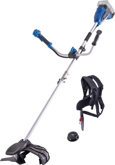 Scheppach Accu Bosmaaier 20V BC-BCH380-40-X - 20V - max. 380 mm Maaiwijdte (draad) - max. 225 Maaiwijdte (mes)