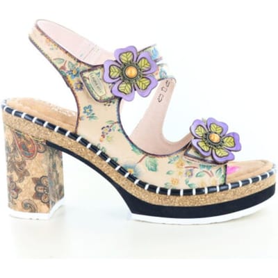 Dames Pumps Laura Vita Naomio 16 Beige - Maat 37