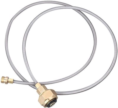 Gasfornuis Adapter - LPG Omzetter - Buiten Koken - Duurzaam Koper - 110 x 2.6 cm