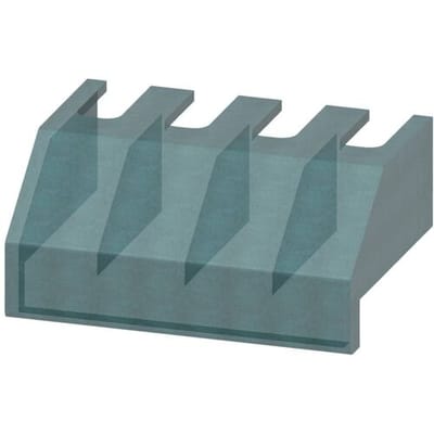 Siemens 3LD9201-1A Klemafdekking Vergrendelbaar 4 stuk(s)
