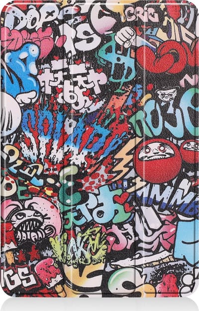 Hoesje - Geschikt voor Apple iPad Air 6 (2024) - 11 inch - 6e Generatie - M2 - Dun & Stevig - Trifold Bookcase - Hard Cover - Hardcover Book Case - Tablet Hoes - Graffity