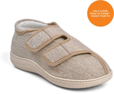 Liromed Kampen Verbandschoenen Laag – Extra Brede Verbandschoenen Paar Zand Breedte L