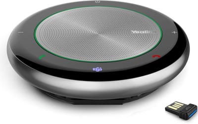 Draagbare USB/Bluetooth Speakerphone voor Conferenties - Universele HD Microfoon voor Thuiswerk en Vergaderingen