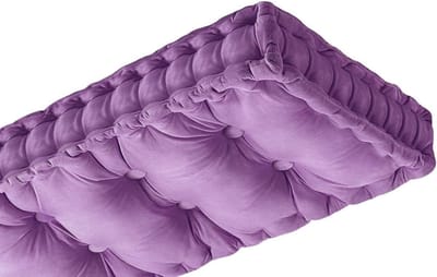 Bankkussen - Stoelkussen - Buitenmeubilair - 8-10cm dik - 190x60x10cm - Paars