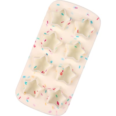 Moule à glaçons en forme d'étoile en silicone 3D 5 étoiles pour fête, couleurs acidulées estivales