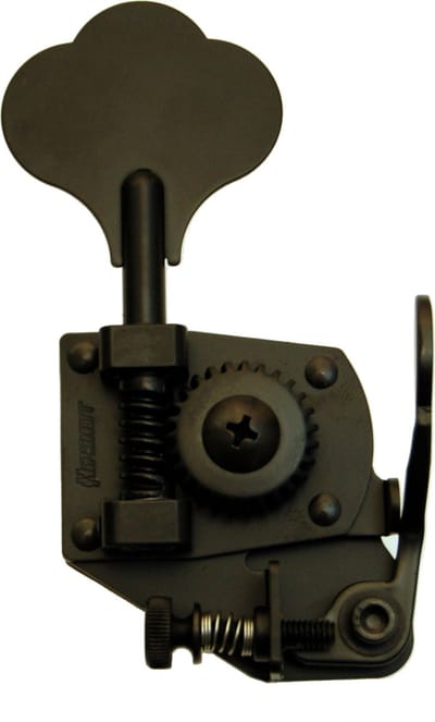 Hipshot D'Tuner Extender Key BT7 zwart - Basgitaar stemmechaniek