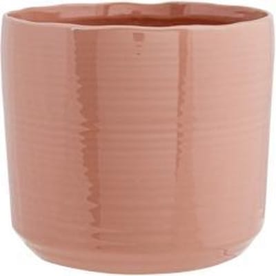 Cosy @ Home Bloempot Oud Roze 16,5x16,5xh15cm Cilind