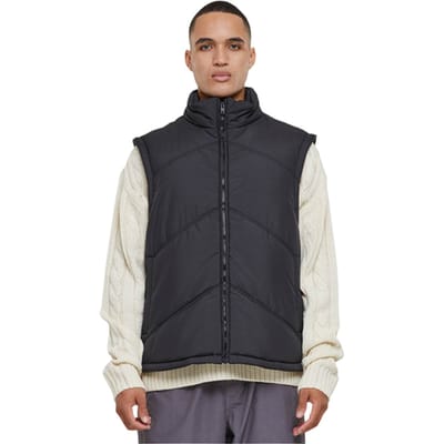 Urban Classics - Arrow Gewatteerd jack - S - Zwart