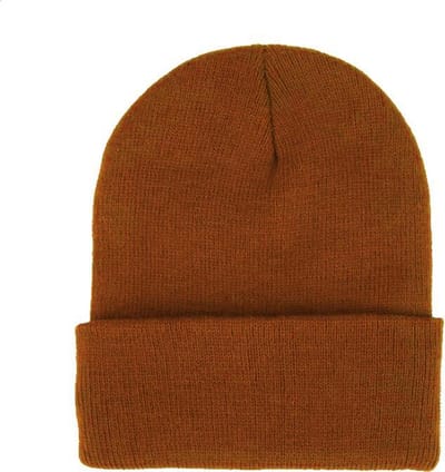 Beanie Muts Uni Bruin | Polyacryl | One Size | Fashion Favorite