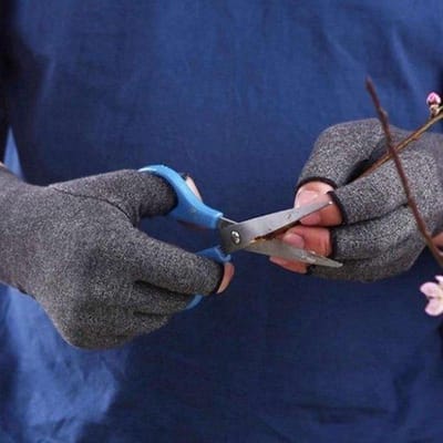 Reuma Handschoenen - Compressie - 1 Paar - Artrose - artritis - Maat XL - Thuiswerk handschoenen - Grijs - Compressie Handschoenen - Carpaal Tunnel