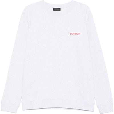 Dondup heren grijze sweatshirt micro logo