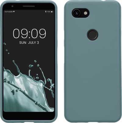 kwmobile telefoonhoesje geschikt voor Google Pixel 3a - Hoesje voor smartphone - Back cover in Arctische nacht