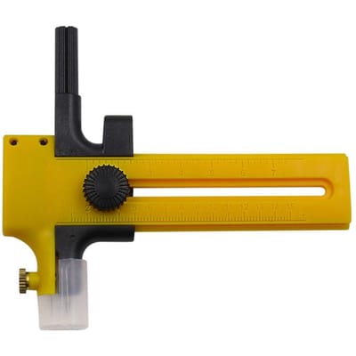 1PCS Cirkelsnijder Verstelbare Cirkelvormige Snijgereedschap voor het Maken van Stoffen Ambachten DIY Scrapbook Kunst Ambacht Gereedschap Cirkel Papiersnijder